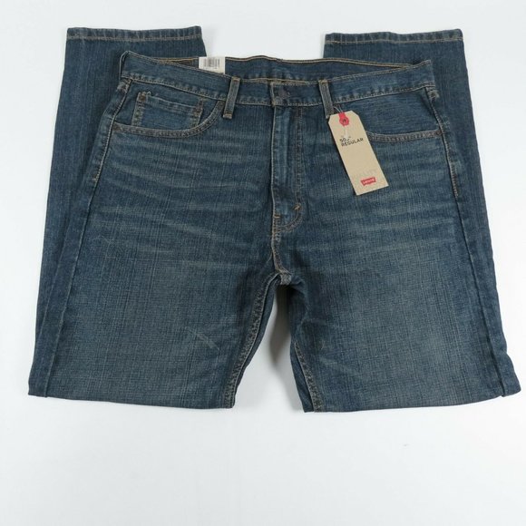 Levi's Other - Levis 505 Mens 36x30 Straight Leg Blue Jeans NEW